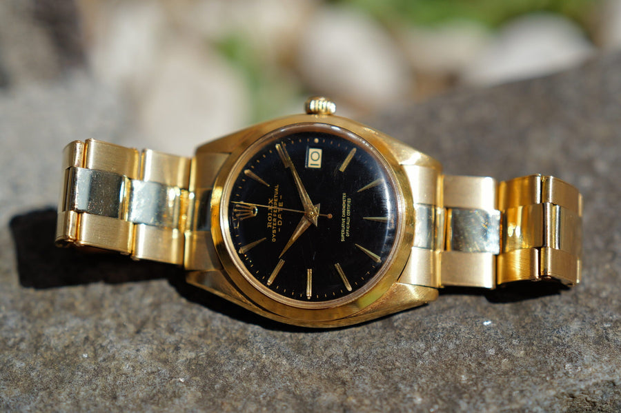 18K Gilt Oyster Perpetual Date