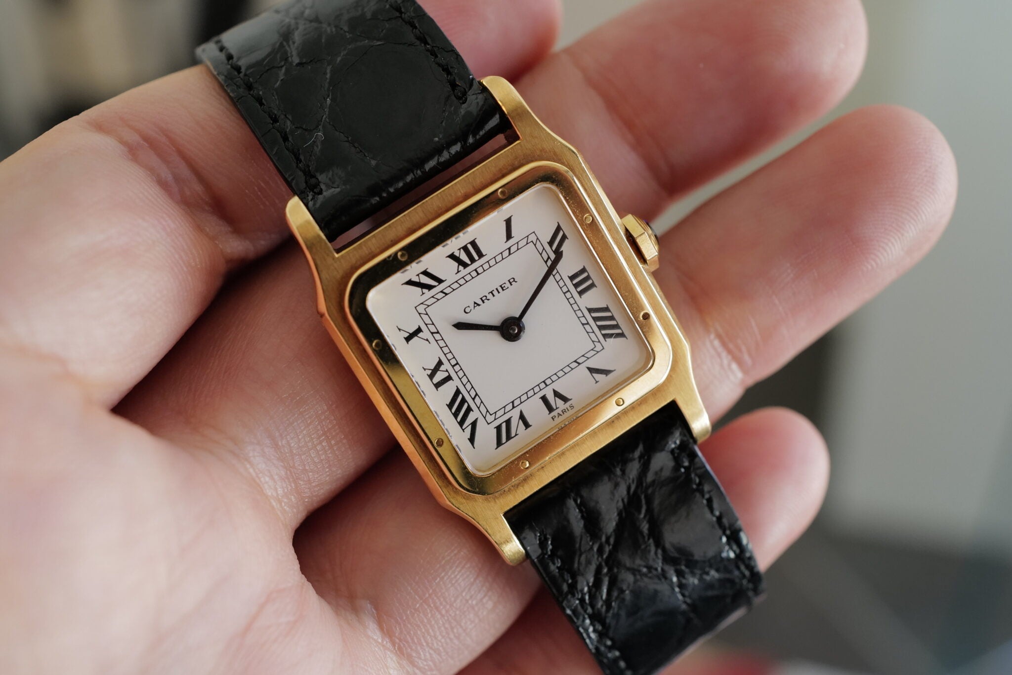 《CARTIER》 SANTOS DUMONT “PARIS LETTER”