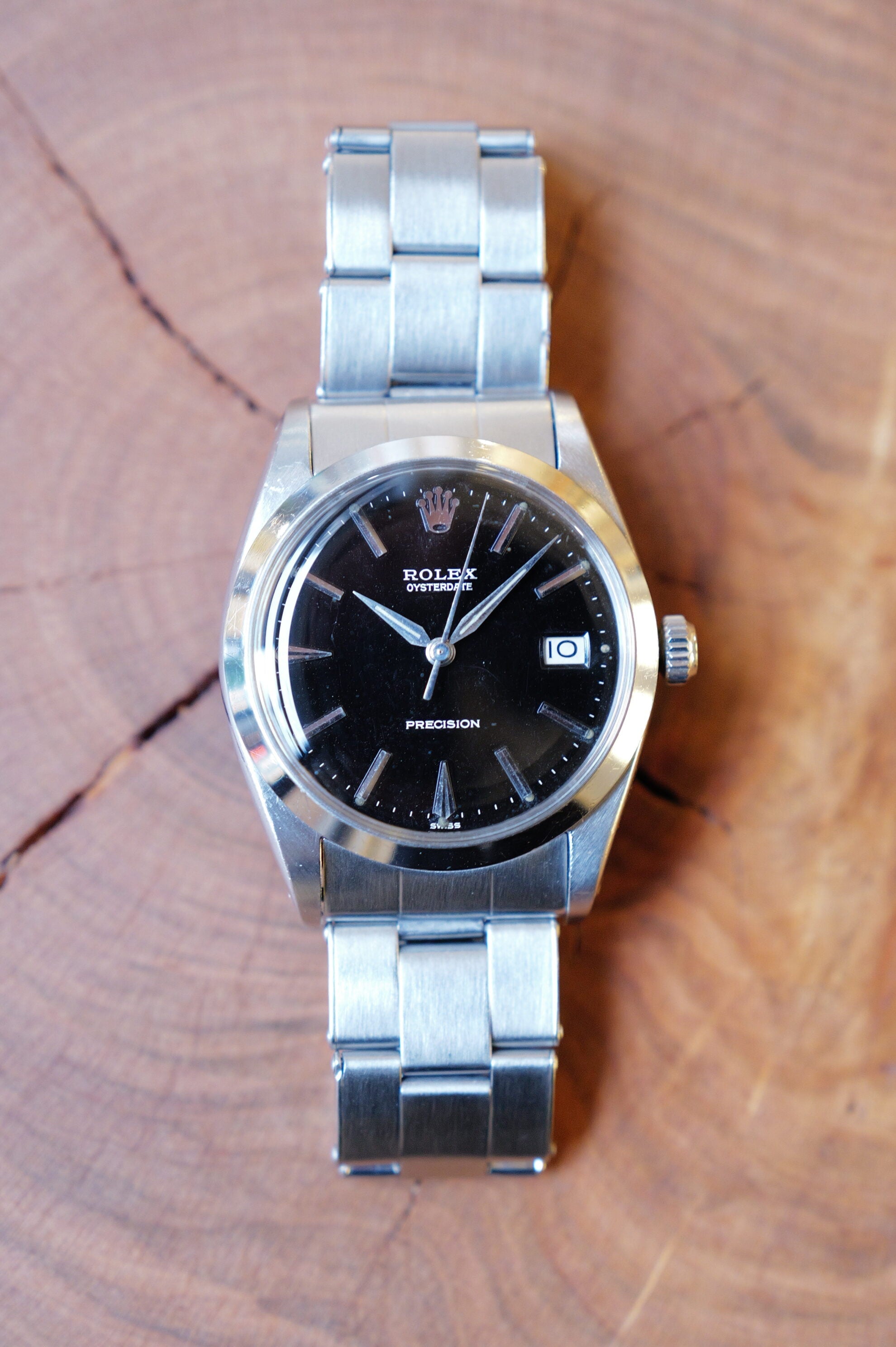 OYSTER DATE -Beautiful Gilt-