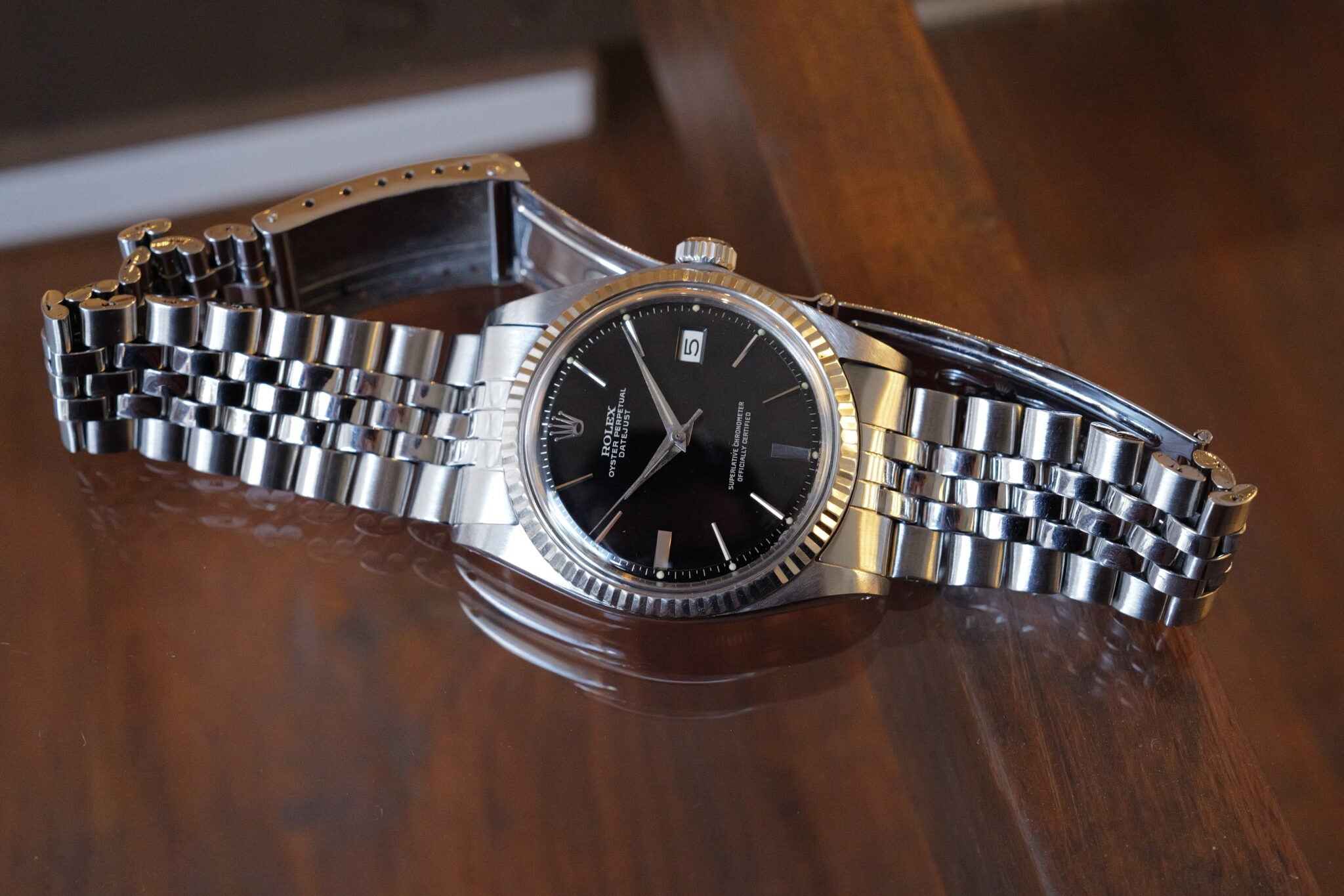 Dolphin Hands with Gilt dial