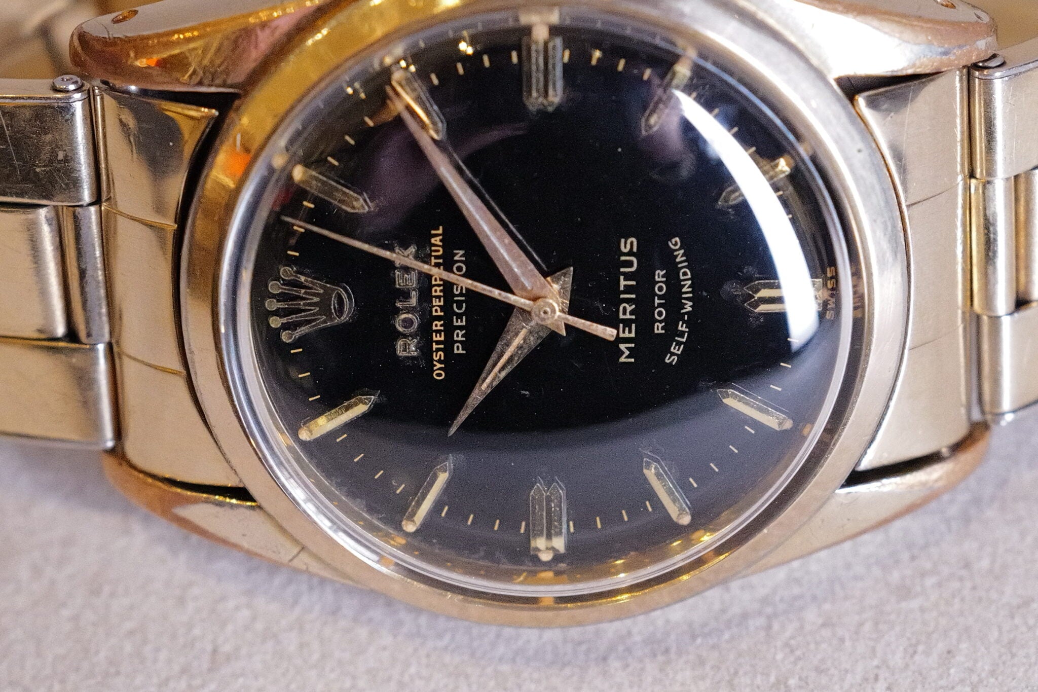 14K GF MERITUS GILT DIAL