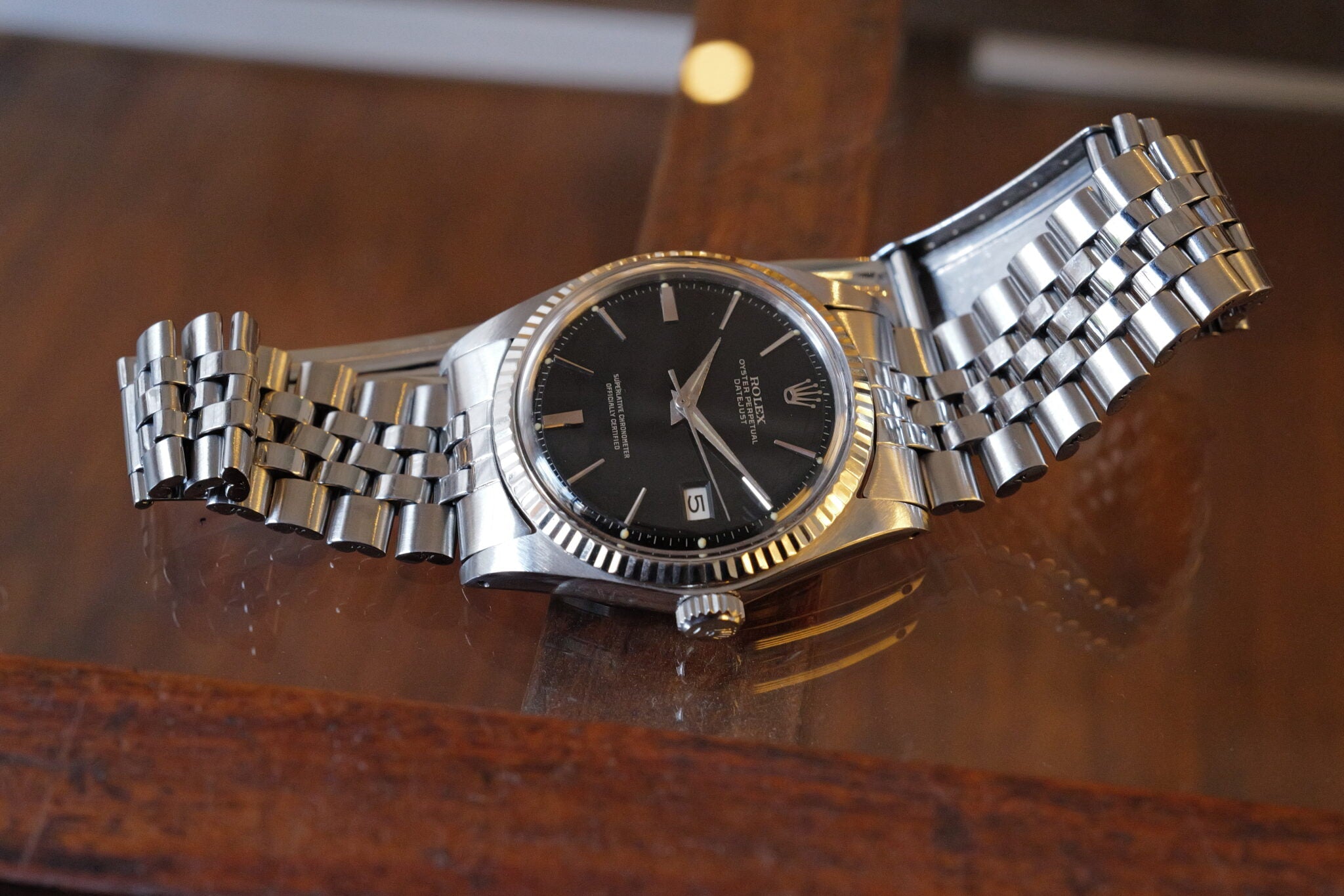 Dolphin Hands with Gilt dial
