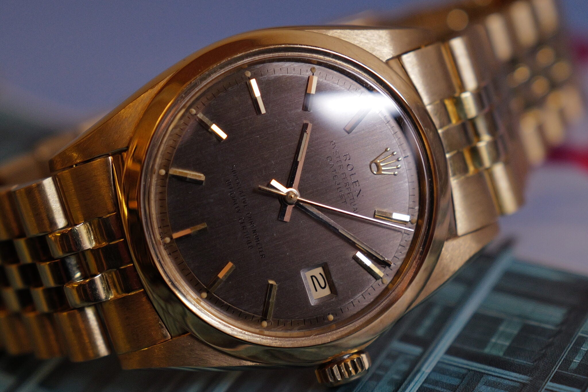 DJ Gray brushed dial