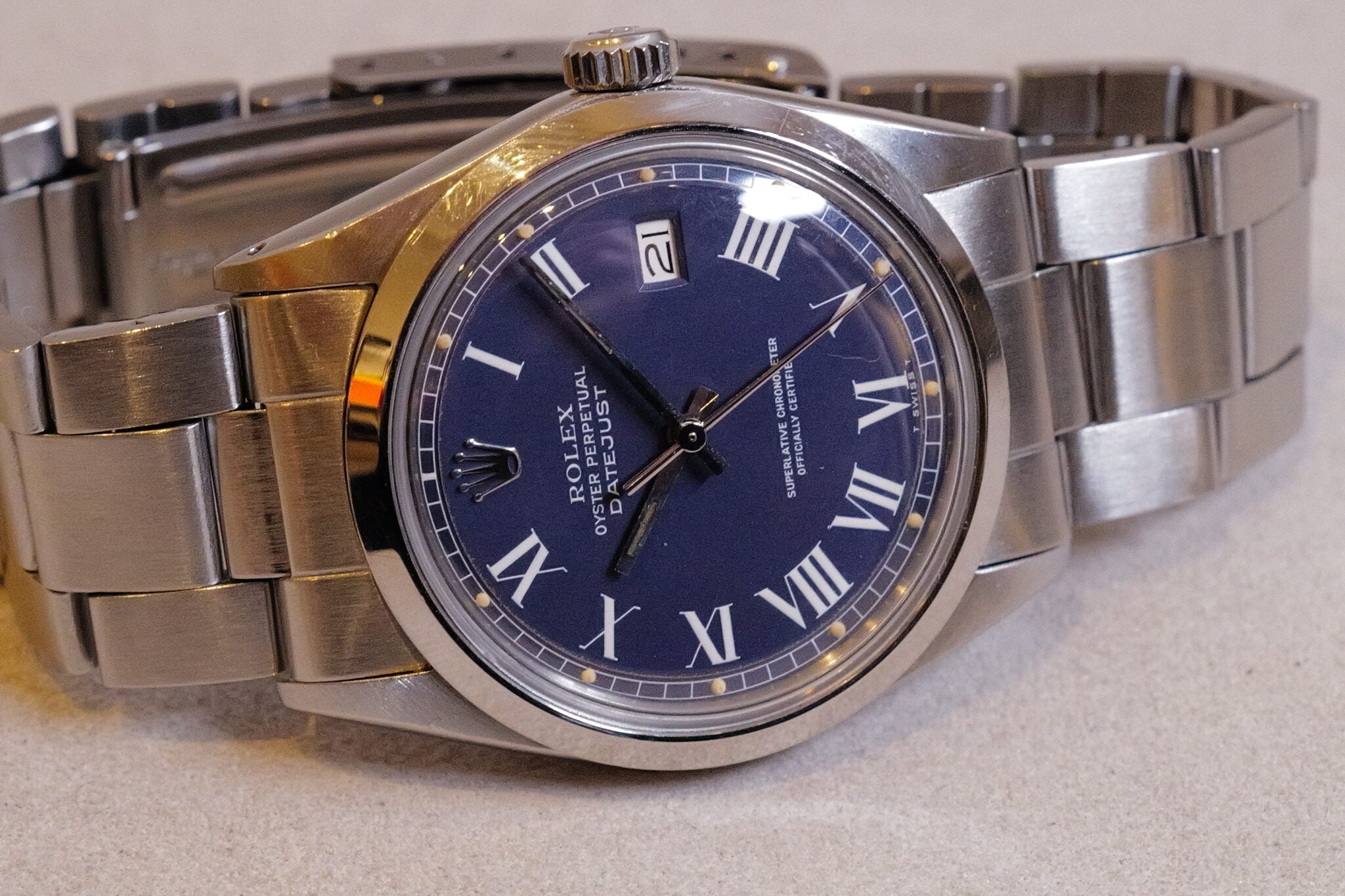 Good condition Blue Buckley