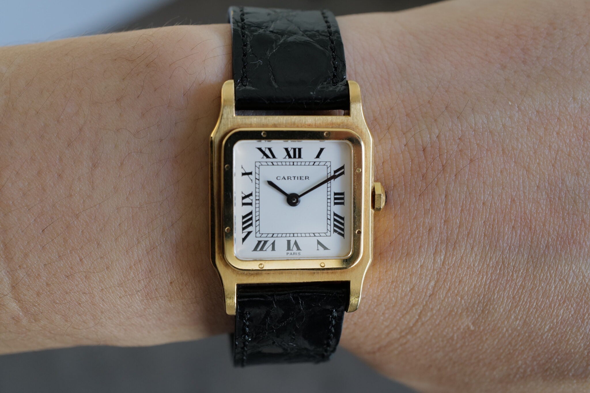 《CARTIER》 SANTOS DUMONT “PARIS LETTER”