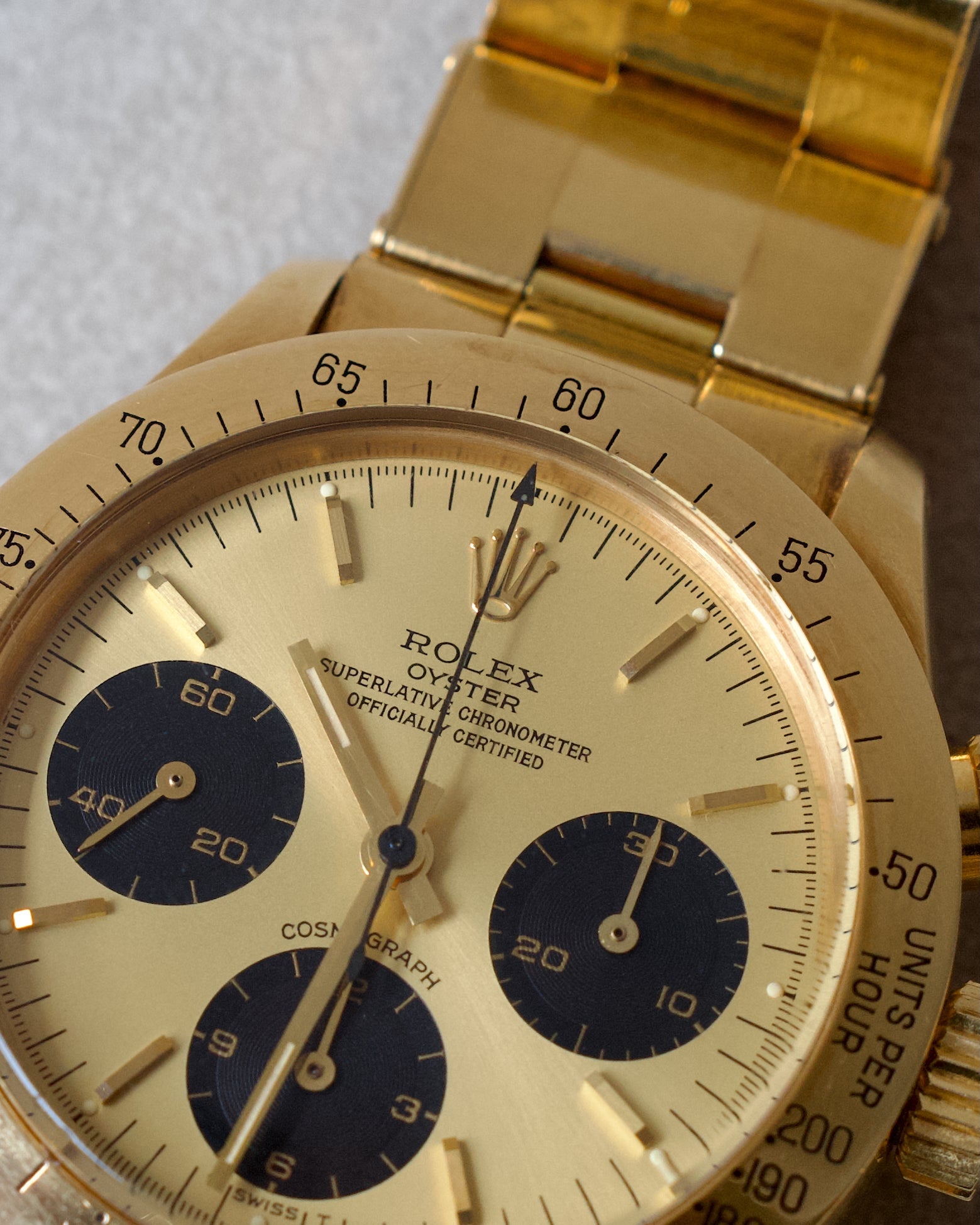 Cosmograph Daytona Ref.6265/8 Champagne