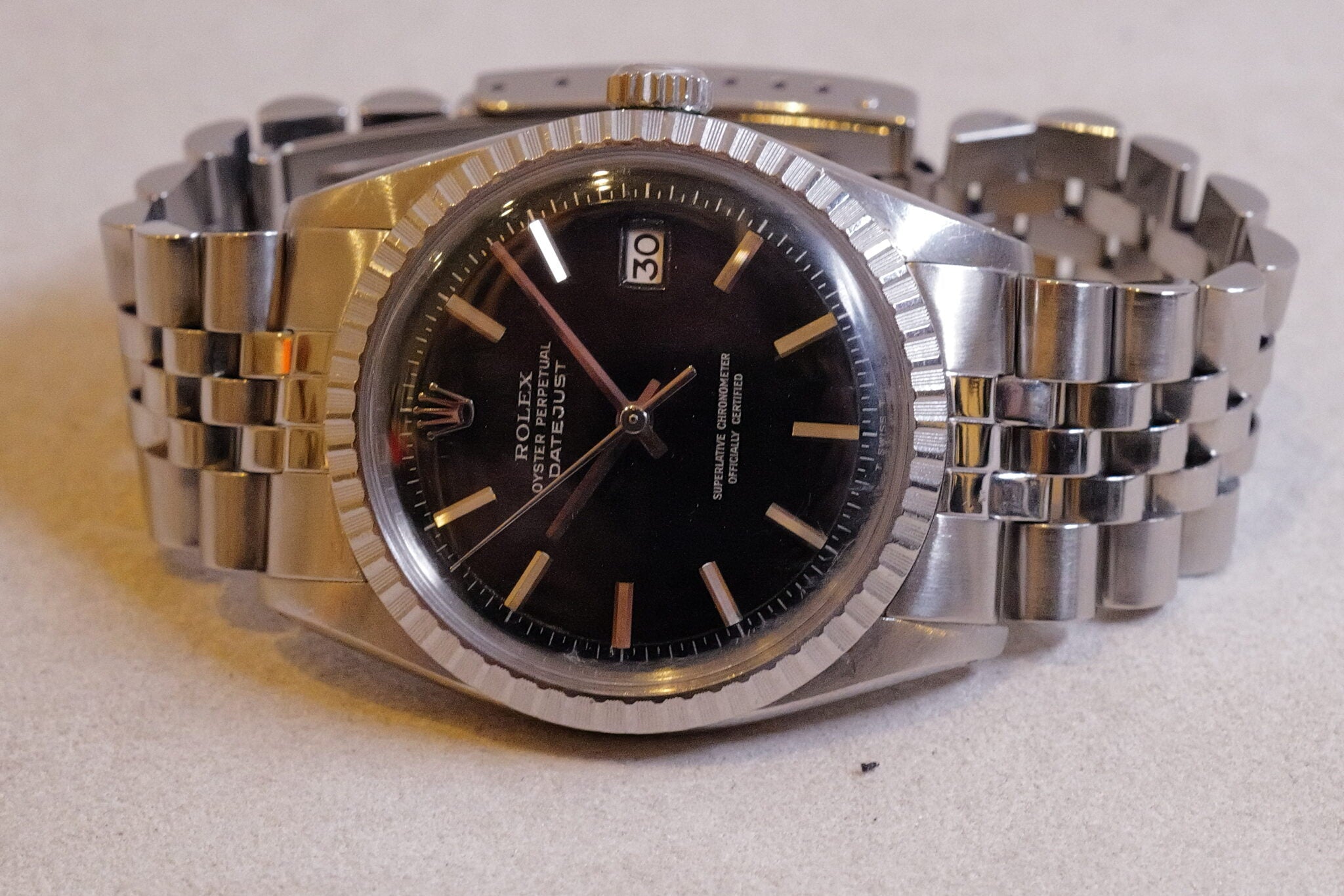 Ref.1603 Black Mirror dial