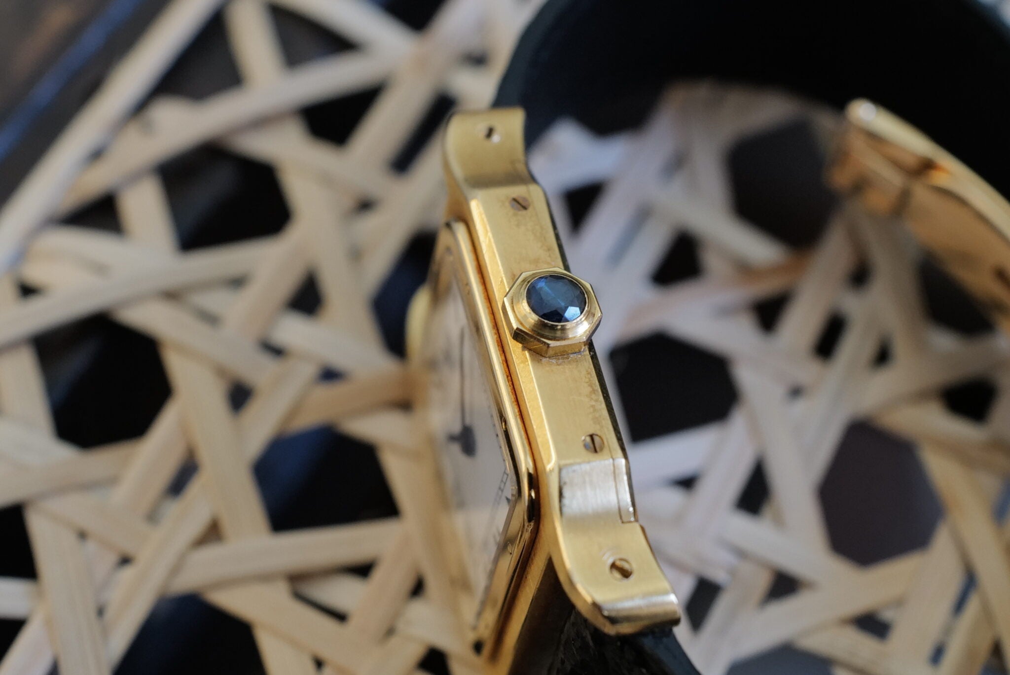 《CARTIER》 SANTOS DUMONT “PARIS LETTER”