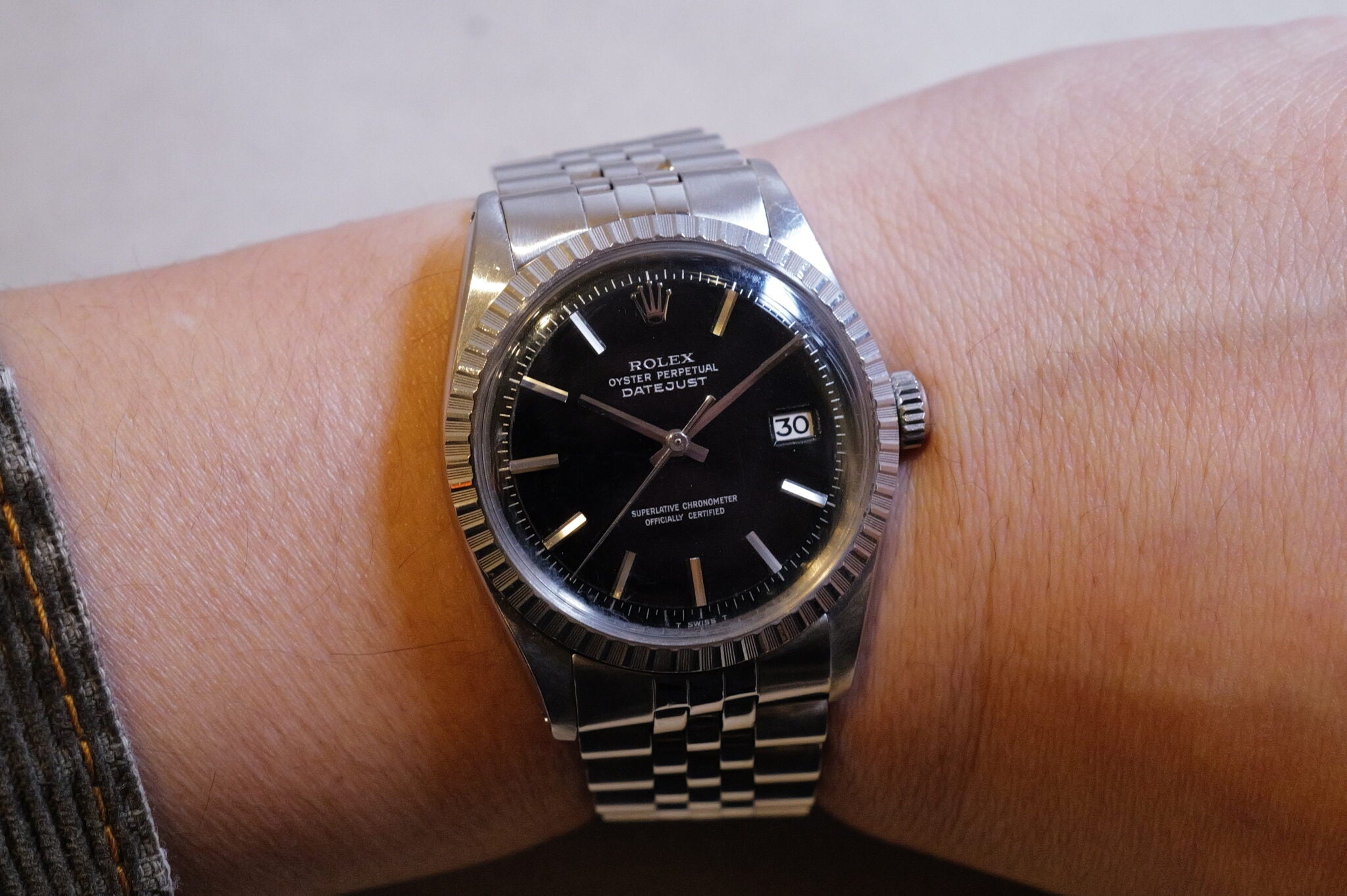 Ref.1603 Black Mirror dial
