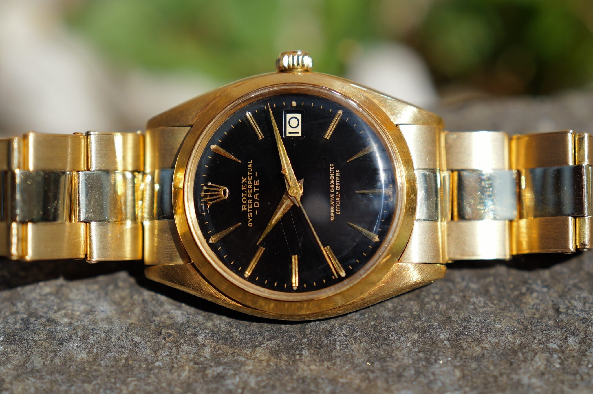 18K Gilt Oyster Perpetual Date