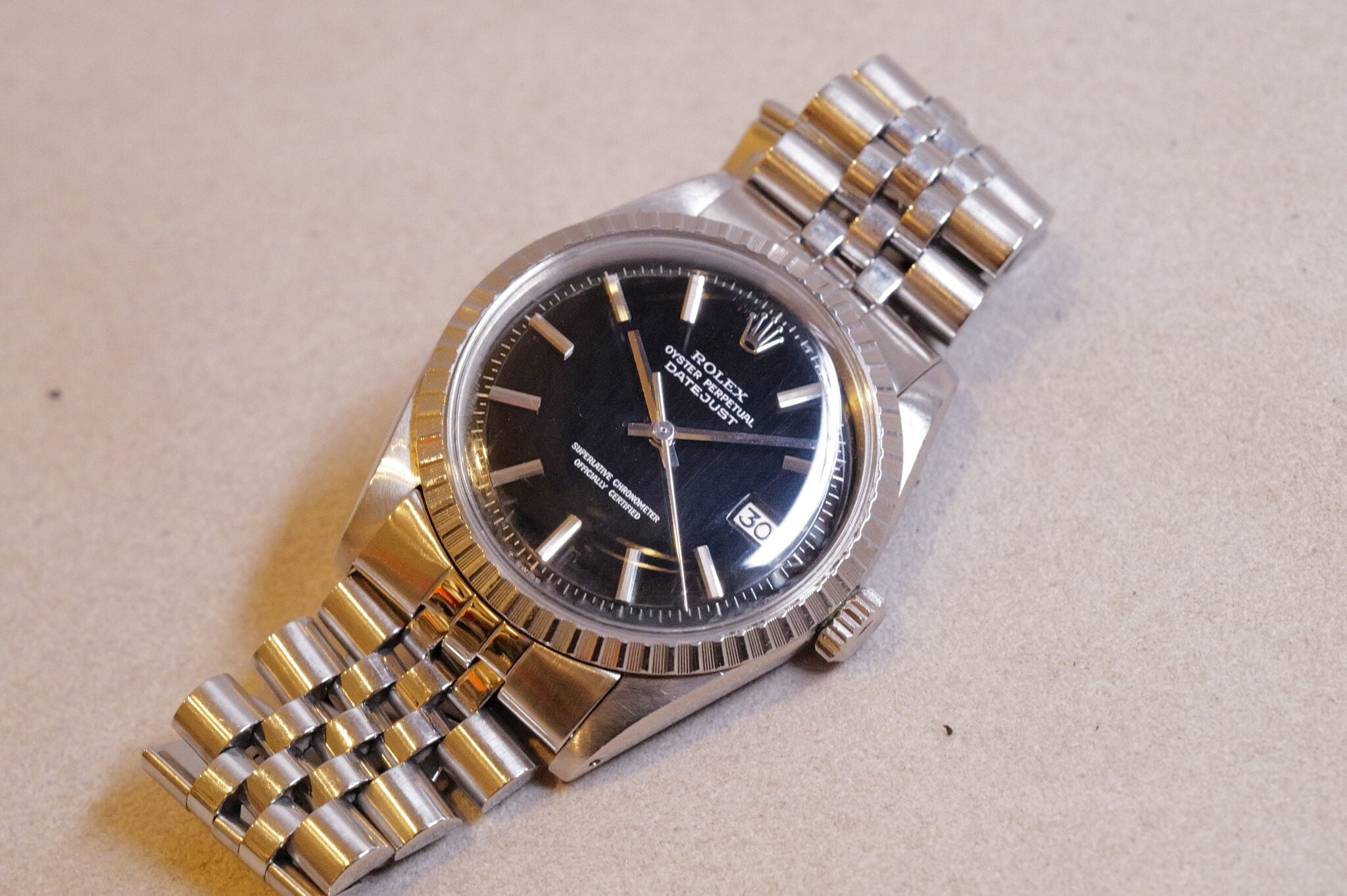 Ref.1603 Black Mirror dial