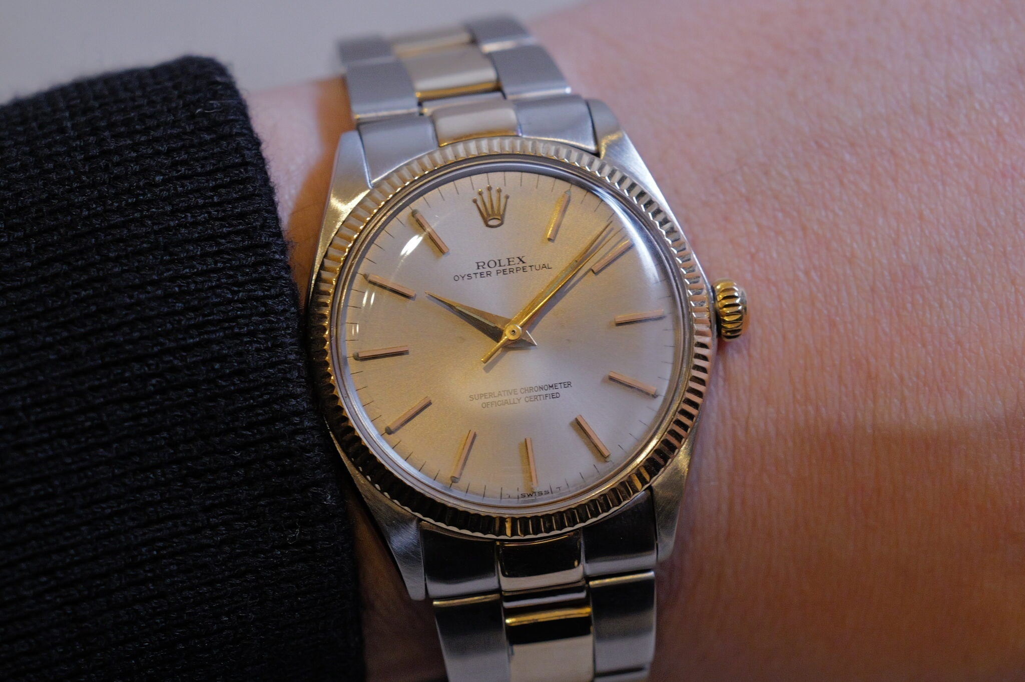 14k Combi Oyster Perpetual