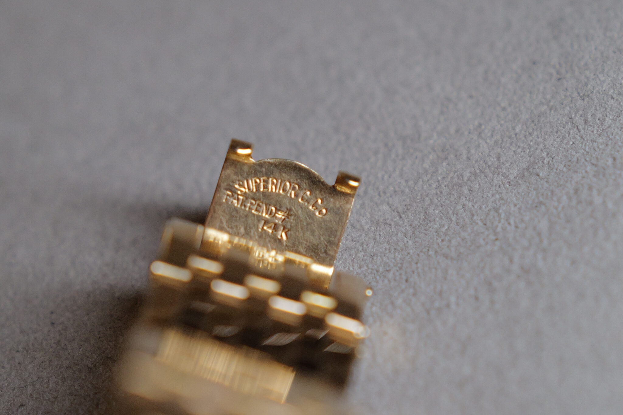 14K RG BubbleBack