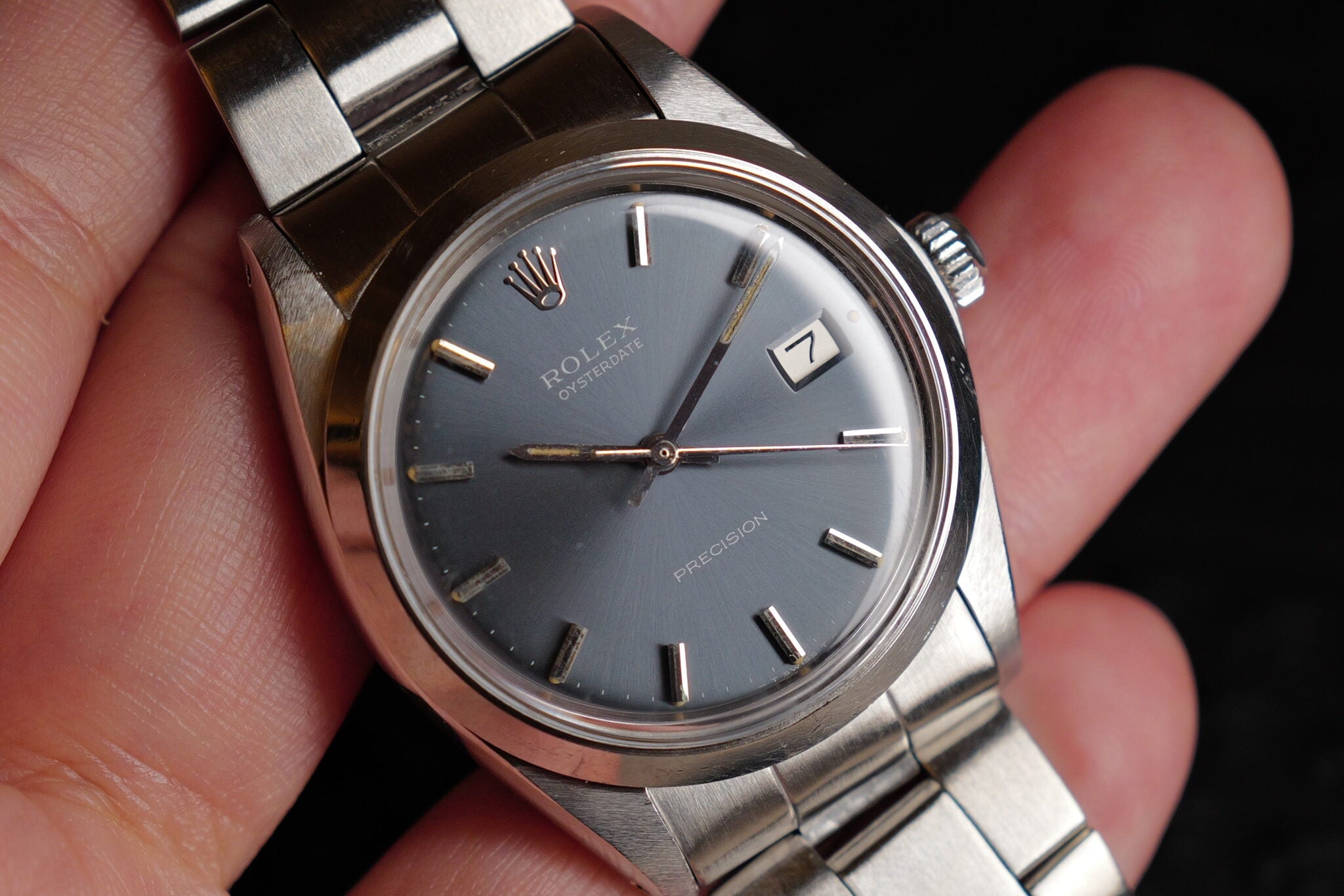 Mint condition 6694 Blue dial