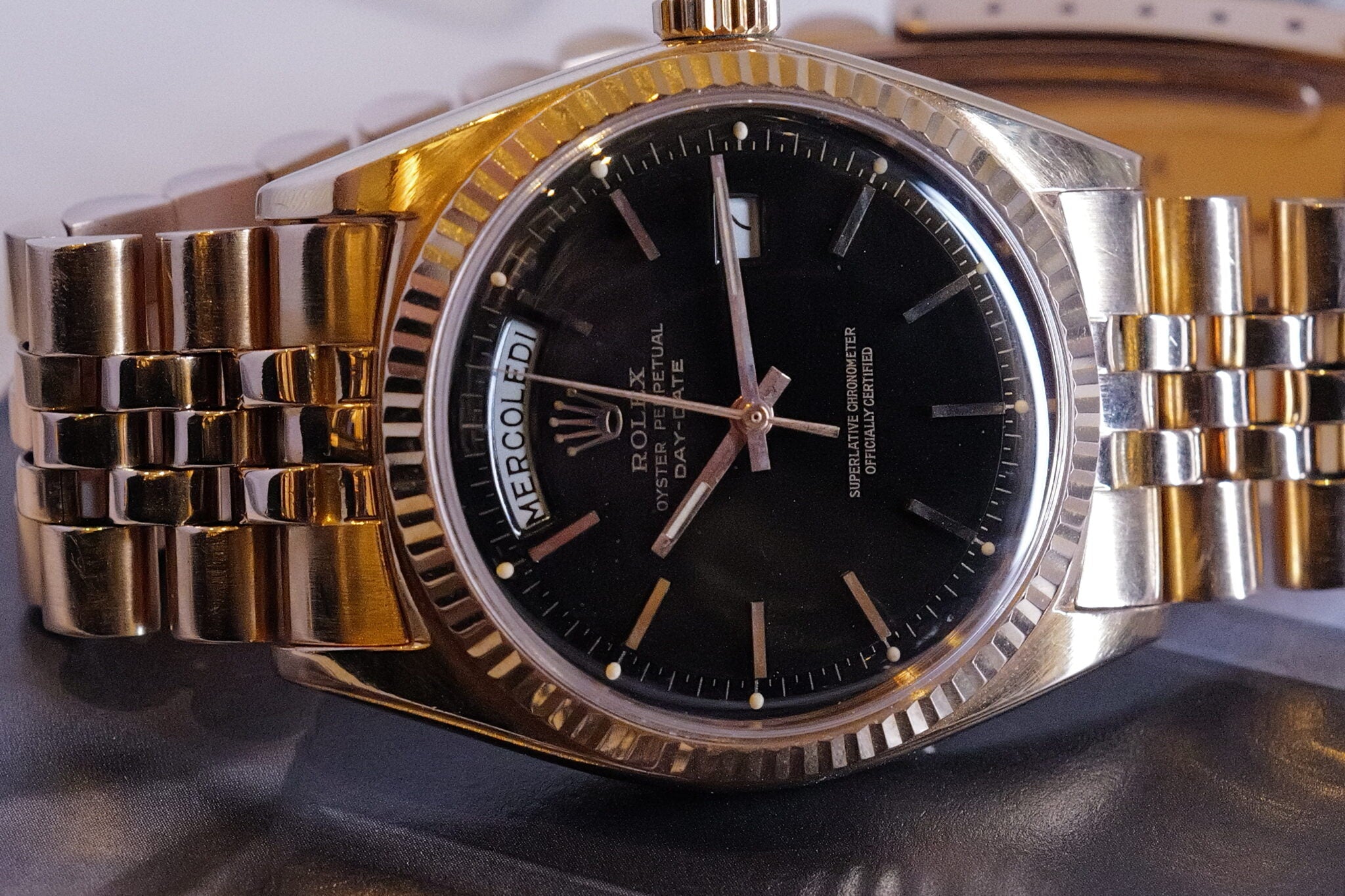 Rare 18K RG Day Date
