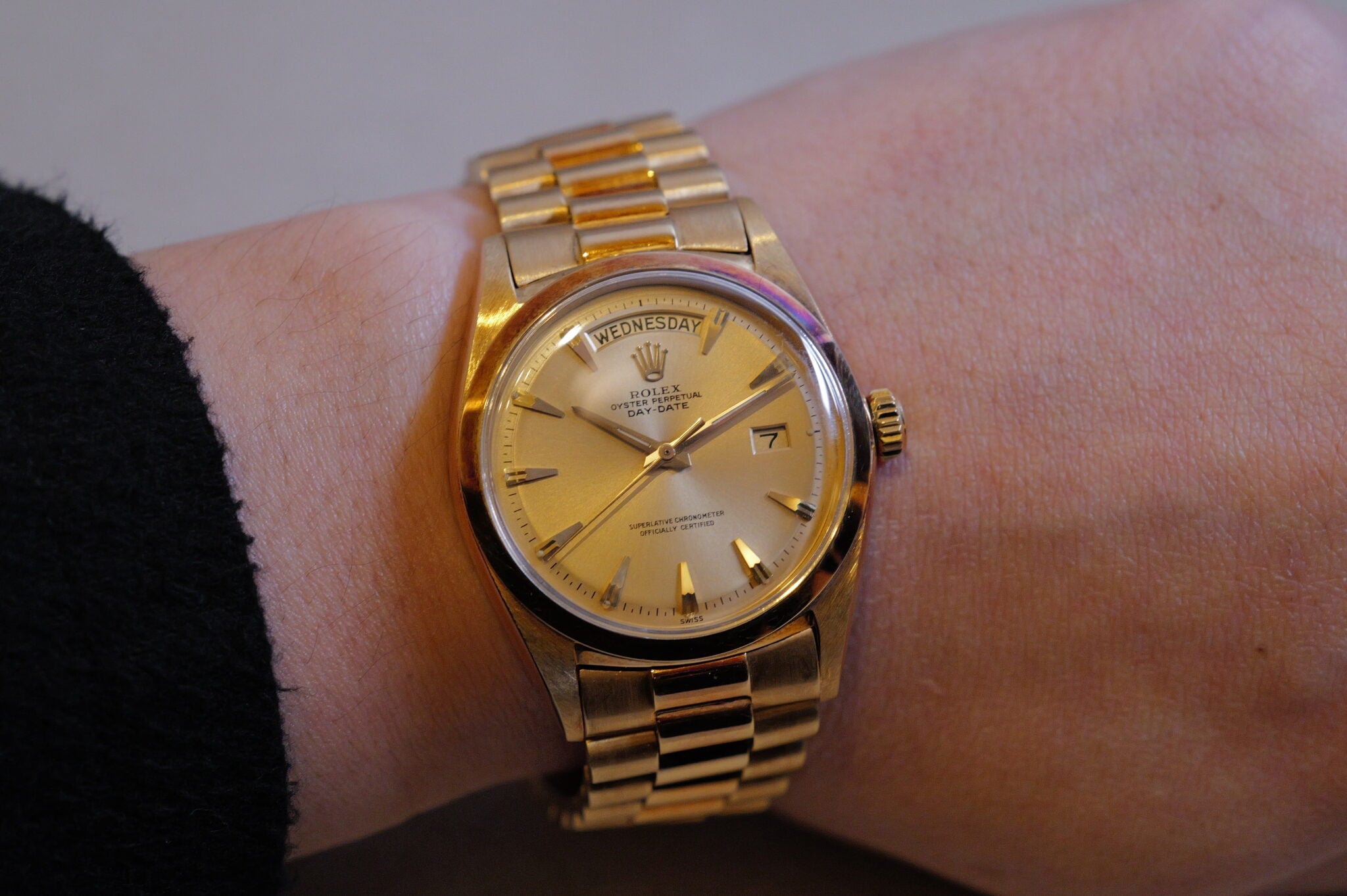 Beautiful Gold Patina 1802