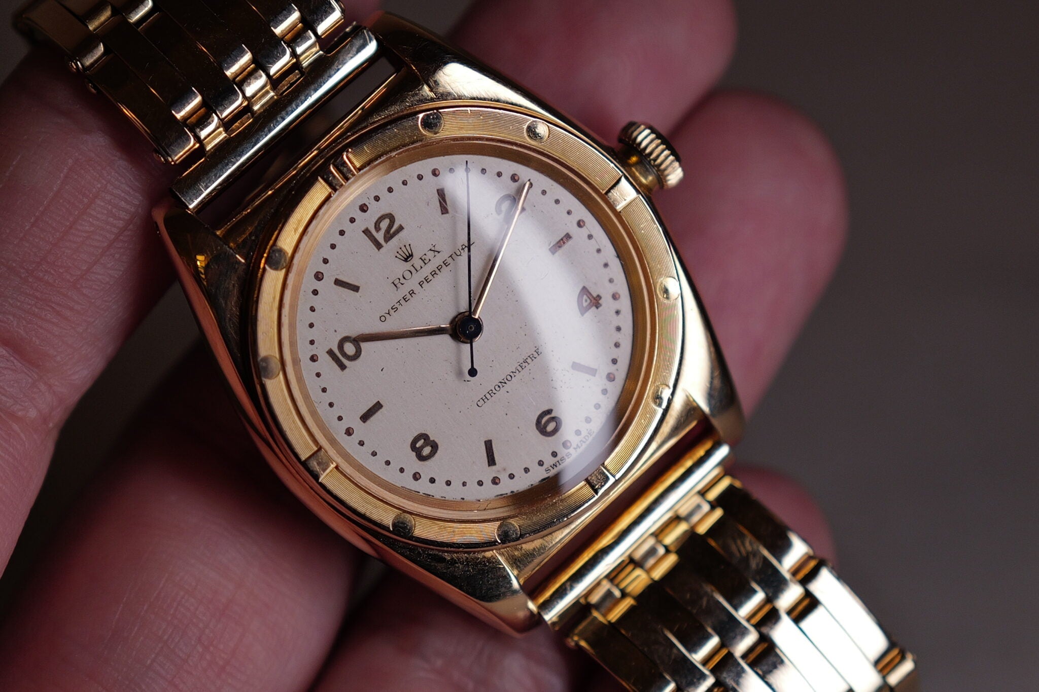 14K RG BubbleBack