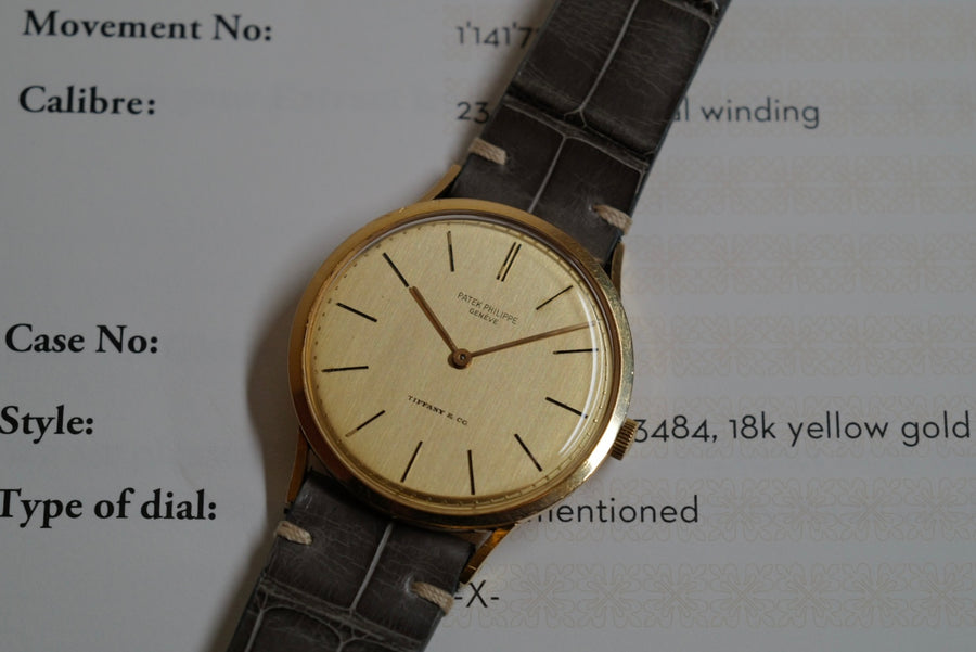 Patek × Tiffany Calatrava