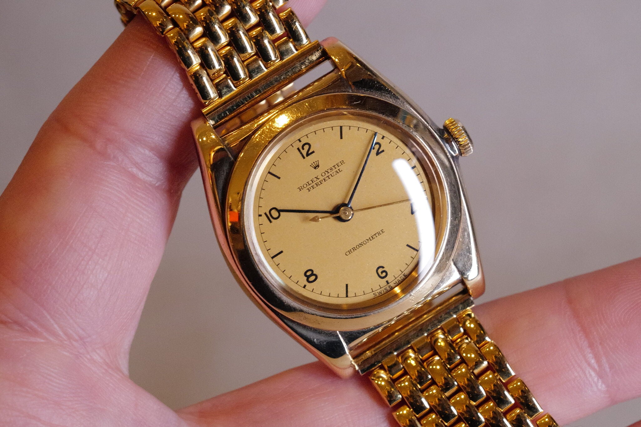 30s 18K Bubble back